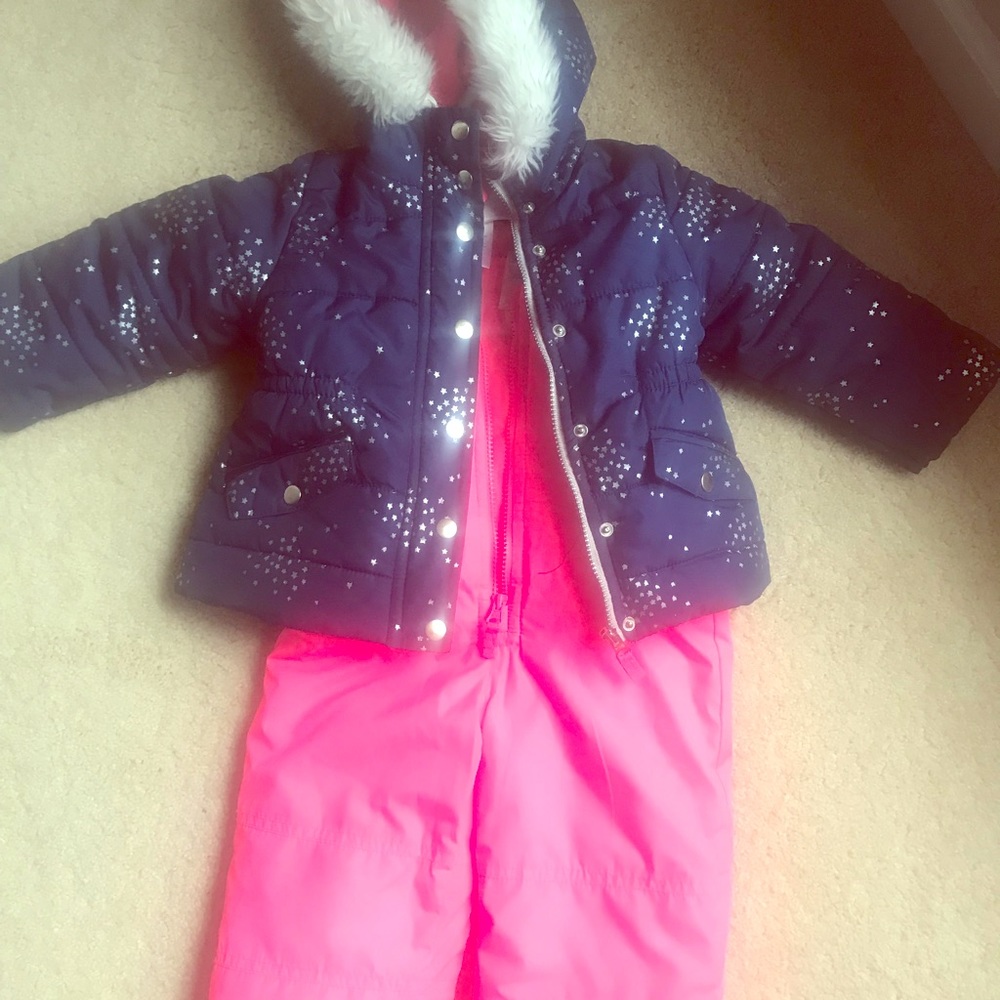 Girls snow suit